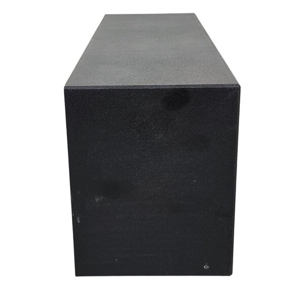 Laserline CD Storage Rack Black 36 Slot Organizer Sturdy Plastic Wall Mountable - Picture 5 of 7